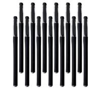 Homoyoyo Plastique Stylo Gel Léger et Portable Noir, 20 Pièces | Écriture Facile, Rangement Simple, Usage Quotidien, pour Dessin et Marquage, Format Pratique