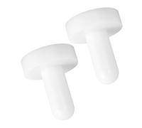 Homoyoyo Poussoir à Tarte 2pcs en Pp Blanc, Diamètre 8 Cm, Accessoire Pâtisserie Professionnel pour Moules à Tartelettes, Gain de Temps en Fabrication de Desserts Français