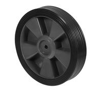 Homoyoyo Roues de Barbecue en Caoutchouc Noir, Robustes, pour Extérieur | Remplacement Simple, Plastique et Caoutchouc, Stabilité Renforcée, Réutilisables, Résistantes aux Dommages