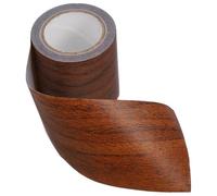 Homoyoyo Ruban Adhésif à Grain de Bois Marron pour Réparation, Décoration | Application Facile, Papier à Haute Adhérence, Rouleau Adhésif Décoratif, pour Sols et Chaises