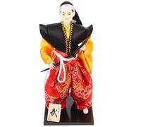 Homoyoyo Samurai Figurine Décoration Japonaise Style Traditionnel Statue de Bureau pour Maison ou Restaurant Couleur de Sabre Aléatoire Couleur Aléatoire