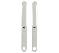Homoyoyo Set de 2 Couteaux en Plastique pour Fromage et Beurre Prise Confortable, Sécurité D'utilisation, pour Découpe et Tartinage Cuisine