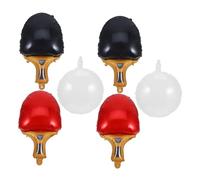 Homoyoyo Set de Ballons en Aluminium Thème du Sport pour Décoration de Fête D'anniversaire, 6 Pièces, Couleurs Variées, Résistants et Réutilisables pour Intérieur et Extérieur