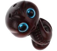 Homoyoyo Statue Serpent Miniature Bois Sculptée Main Animal Mythique pour Décoration Intérieure et Bureau Objet de Collection Traditionnelle