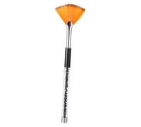 Homoyoyo Stylo pour Nail Art Dégradé Noir Unique Pinceau Éventail Plat Outils Vernis à Ongles Manucure Professionnel Accessoires Nail Art