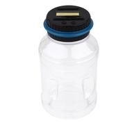Homoyoyo Tirelire Qui Compte, Monnayeur Électronique, Bocal de Conservation Grosse Capacité en Abs, Large Ouverture, sans Batterie pour Économiser la Monnaie