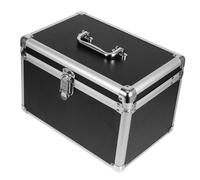 Homoyoyo Valise Maquillage Professionnel et Mécanisme de Verrouillage Sécurisé Rigide en Abs et Aluminium avec Grosse Capacité pour Salle de Bain et Jardin