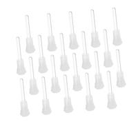 HOMSFOU 100 Pièces Lot de Flacons en Verre Octogonaux pour Huiles Essentielles 6ml Bâtonnet en Verre Solide Taille Portable pour Stockage et Voyage