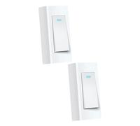 HOMSFOU 2 Pièces mur multifonction commutateur lumière électrique mural etendage mural petite lampe lampe accessoire de maison lumière d'utilisation quotidienne