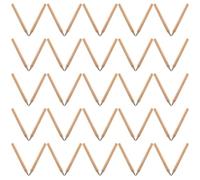 HOMSFOU 50 Pièces Crayon de Golf Court Prétaillé en Bois Graphite | Portable et Résistant, Précision pour Compétition et Pratique, Format Mini, Fournitures de Bureau