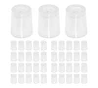HOMSFOU Adaptateur de bouteille plastique 120pcs pour flacon de liquide oral avec bouchon presseur pour distribution constante de parfum