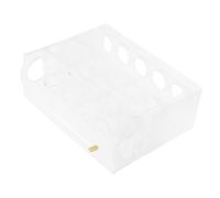 HOMSFOU Boîte Rangement Œufs Réfrigérateur Support Flip Pratique Antichoc pour Porte Œufs Organiseur Cuisine Robuste et Gain de Place