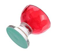 HOMSFOU Bol D'offrande Bouddhiste en Verre Rouge Surface Lisse pour Offrir de L'eau Bénite au Temple la Maison, pour Stocker Snacks et Rituels