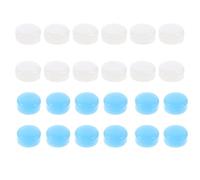 HOMSFOU Bouchons D’oreille en Silicone Souple Réutilisables 24 Pcs Anti-bruit pour Sommeil, Travail et Étude, Dispositif D’aide Sommeil Confortable et Léger, Protection Auditive