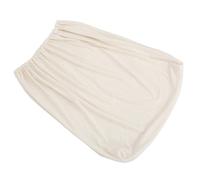HOMSFOU Cache-poussière Extensible en Tissu Blanc pour Radiateur à Bain D'huile, Protection Anti-poussière pour Chauffage Domestique Intérieur