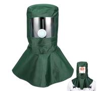 HOMSFOU Casquette de Sabot, équipement de pour sablage, sablage, Contre la poussière, Le Visage, Le Casque, la Rouille, Le sablage, Le Sable