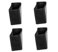 HOMSFOU Couvercles De Pied D’Échelle Antidérapants 4 Pièces Protecteurs De Pieds D’Échelle En Caoutchouc Élastique 1.57X1.38X0.98 Pouce Pour Protéger Sols Carreaux Et Tapis
