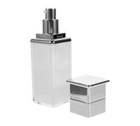 HOMSFOU Flacon Pompe à Shampoing, Flacon de Shampoing Réutilisable 30ml Blanc en Plastique, Portable, Léger, Dosage Précis, pour Lotion et Huile Essentielle, Voyage et Camping