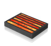 HOMSFOU Moule À En Graphite Moule De Coulée En Graphite Pour or Cuivre Et Autres Alliages Creuset Pour Petits Volumes 4.33 X 3.15 X 0.59 in