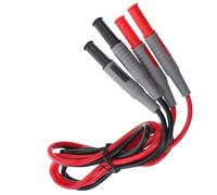HOMSFOU Multimètre Kit de Cordons 2pcs avec Sondes à Aiguilles en Alliage pour Applications Quotidiennes et Professionnelles avec Performance Stable