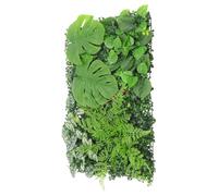 HOMSFOU Panneau Mural VéGéTal Artificiel 60X40 Cm DéCoration Murale VéGéTale ExtéRieure IntéRieure Mur VéGéTal Artificiel RéAliste pour Mariages Bureaux Et Espaces De Vie