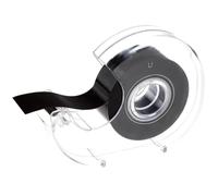 HOMSFOU Plastique Ruban Magnétique Distributeur Noir Adhésif Flexible, Facile à Couper, Adapté pour Projets Artistiques, et Notes au Réfrigérateur et Atelier