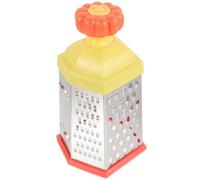 HOMSFOU Râpe à Carottes en Acier Inoxydable à 6 Côtés Cuisine, Ustensile Simple à Utiliser et Gain de Temps avec Design Citrouille Décoratif Unique