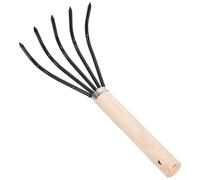 HOMSFOU Râteau à palourdes Râteau à Griffes en métal Accessoires de Plage pour Sable, Acier Inoxydable, Usage extérieur, Outil à Main pour légumes, Meilleure Traction et Grip