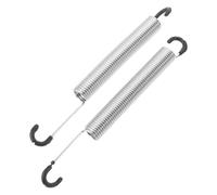 HOMSFOU Ressort de Remplacement 2 Pièces 7 Pouces pour Fauteuil Inclinable | Pièce Détachée Argentée, Compatible Canapé et Mécanisme, Installation Facile, Usage Maison Bureau
