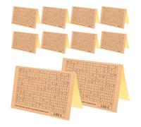 HOMSFOU Stickers Autocollants Tirelire Épargne Numérique pour Adultes et Garçon et Filles, Planificateur Stratégie Budget 3000€, 30 Feuilles pour Suivi Défis D’épargne, Décoration Bois,