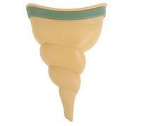 HOMSFOU Urinoir Portable pour Femmes, Compact et Léger, TPE PP, Voyage | Conception Debout, Facile à Nettoyer, Usage Polyvalent, Jaune Vif, pour Déplacements Routiers et Voyages