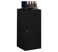 HOMSTEEL Armoire de rangement en métal Noir 40 x 40 x 91,5 cm SC011B01HI