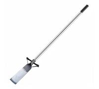 Homyl Pelle de Jardin Spade Outil Creusement Métallique Manche Long Renfort Acier Manganèse Fonction Step Plate Convient pour Jardinage Plantation Préparation Sol Travaux Champêtres, Petite