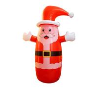 Homyl Statuette de Noël En PVC, Collection D'œuvres D'art, Décoration pour Pendaison de Crémaillère, Entrée, Armoire, Salon, Bureau, Le Père Noël