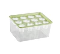 Homyl Vase avec Trou de Culture, Boîte de Composition Florale, Kit de Culture de Micro-pousses, Outil de Plantation D'intérieur, Couvercle Vert
