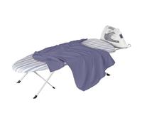Honey-Can-Do Folding Tabletop Ironing Board Set, Collapsable Board With Iron Rest For Easy Storage And Versatile Use, A Compact Ironing Solution, Perfect For Indoor And Outdoor Use, Blue 32" L x 12” W