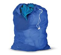 Honey-Can-Do International LBG-01161 Sac à Linge Bleu en Mailles