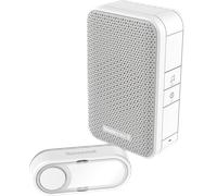 HONEY DC311S - Carillon sans fil avec bouton de sonnette, blanc