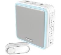 HONEY DC915S - Carillon sans fil avec bouton de sonnette, blanc
