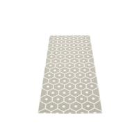 Honey Plastique Tapis 70x160 cm Pappelina Gris Chaud-Vanille - 7340020405007