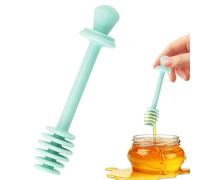 Honey Stirrers, Portable Honey Spoon Dipper, Multi-Use Beverage Stirrer, Tea and Coffee Blender, Kitchen Utensil, 12.8x3cm, Ideal for Home, Cafés, Offices