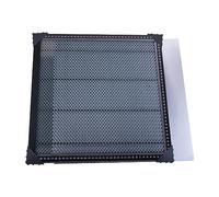 Honeycomb Table en Nid d'Abeille 400x400x22 mm pour Machine de Gravure Laser, Plateau de Travail en Aluminium à Grille 350x350 mm, Table de Support pour Gravure et Découpe Laser