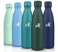 HoneyHolly Bouteille Isotherme, Acier Inoxydable 18/8, Gourde Isotherme, 750ML Sans BPA, Gourde Sport, Étanche Double Isolation, Gourde Inox pour Le Camping, Les Gymnases, Sports de Plein Air