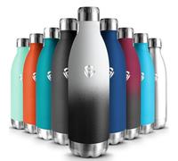 HoneyHolly Gourde Isotherme, 1000ML Sans BPA, Bouteille Isotherme, Acier Inoxydable 18/8, Étanche Double Isolation, Gourde Inox pour Le Camping, Excursion, Sports de Plein Air