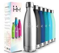 HoneyHolly Gourde Isotherme - 750ML - Gourde Inox isolé à Double Mur, Gourde Sport sans BPA, Bouteille Isotherme Étanche, Processus de revêtement en Poudre - Pour Boissons Chaudes Et Froides