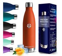 HoneyHolly Gourde Isotherme - 750ML - Gourde Inox sans BPA Sport Étanche, Réutilisable, Bouteille Isotherme, Processus de revêtement en Poudre, Bouteille pour Running, Bureau, École