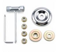 Honeyone Kit Écrou Tete Debroussailleuse Fixation pour Désherbeur | Kit complet avec écrou, rondelles et clés pour remplacement, montage et entretien des têtes de coupe compatibles