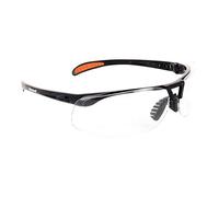 Honeywell Lunettes de protection Protege Floating Lens, monture noire, verres anti-rayures clairs