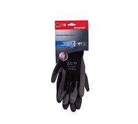 Honeywell 2400251-08 Gants de Manutention Générale Perfect Poly Black, Manipulation Fine en Milieu Sec, EN 388 4121 - Taille 8 (Pack de 10 paires)
