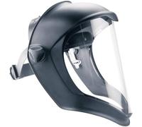 Honeywell Bionic Écran Facial Intégral, Coque Noire avec Écran en Polycarbonate, Écran Incolore, Traitement Antibuée, 1011624